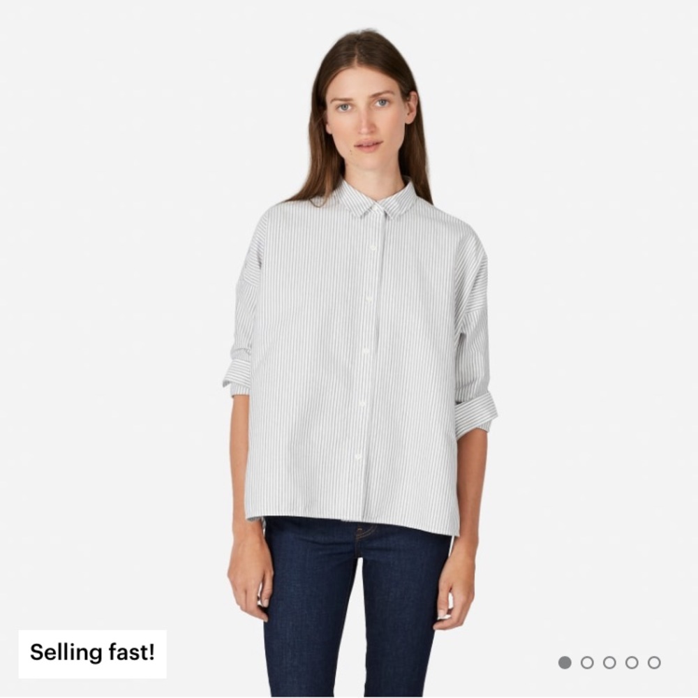 Everlane Japanese Oxford Square Shirt